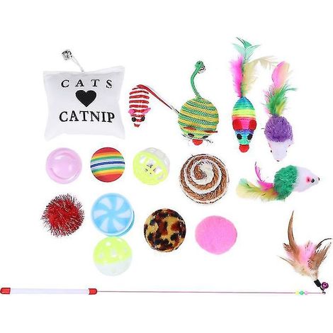 16 Spielbälle für Katzen (1/3)