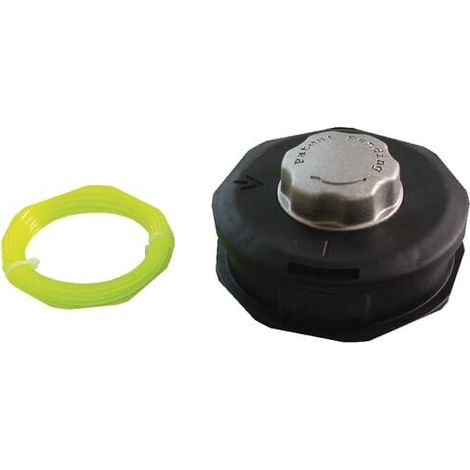 Cabezal recortador TapNGo "EL130" Easyload 130 mm con pernos adaptadores con rosca a izquierdas M8x1,25 macho y rosca a (1/4)