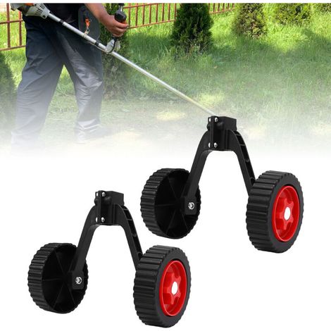 Verstellbares Stützrad für Universal-Rasenmäher, abnehmbares Rad für die Gartenpflege