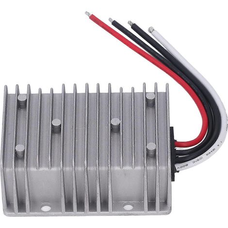 Convertisseur et régulateur de puissance 48V à 24V, convertisseur abaisseur CC 35V à 60V, CC 24V 20A 480W étanche IP68 pour usage automobile.
