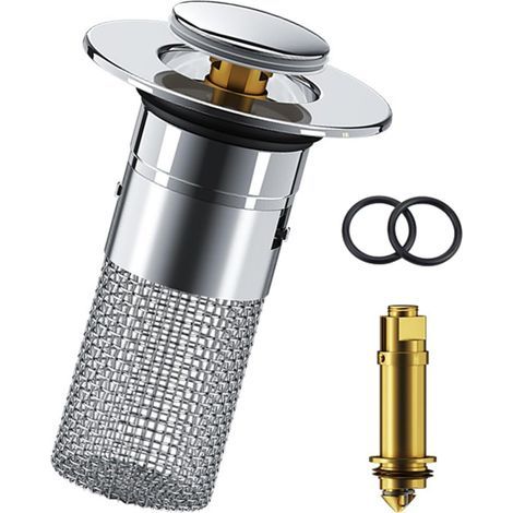 Crépine de siphon - 1, Acier inoxydable antirouille douches éviers grille de siphon - Plomberie (1/5)