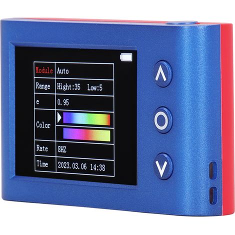 2,4-Zoll-LCD-Display, Infrarot-Wärmebildkamera, 8 Hz, Micro-USB-Schnittstelle, tragbare Wärmebildkamera, 320 x 240 Pixel (1/5)