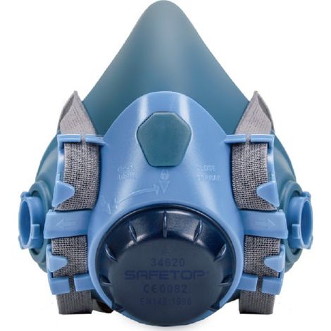 Semi máscara serie 4600 de silicona talla M/L SAFETOP