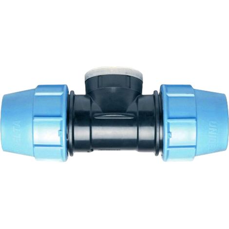 Té 90° femelle PE plastique Ø40×1''