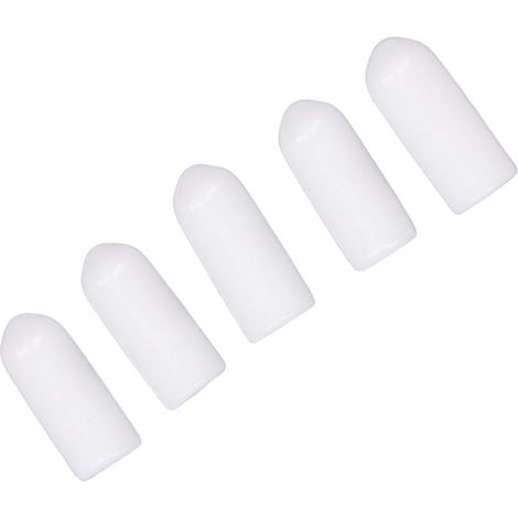100 manchons de protection pour vis, manchons en plastique, capuchons en caoutchouc souple, capuchons de protection de 4,5 mm (1/5)