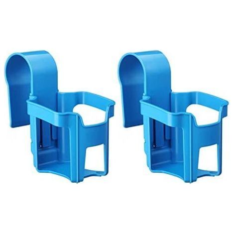 Porte Gobelet Piscine, Accessoire Piscine Hors Sol, Porte Gobelet à Suspendre, Accessoire Spa Porte-gobelet Au Bord De La Piscine, Plastique Jardin Porte Gobelet Universel Chaise Longu (1/5)