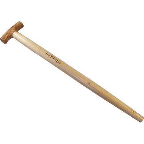 Manche en frêne pour pelle/bêche/fourche Droit Poignée en T 71 cm (1/5)