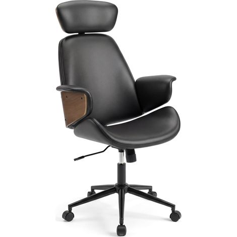 Ergonomischer Bürostuhl mit verstellbarer Höhe und Armlehnen