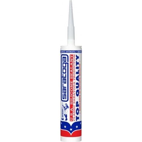 Saratoga SILICONE SIGILLANTE AVORIO RAL 1013 CARTUCCIA 280