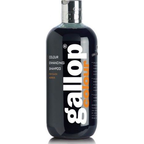 Gallop Shampoo Enhancing Colour esalta il colore del manto morello Black Horses 500 ml