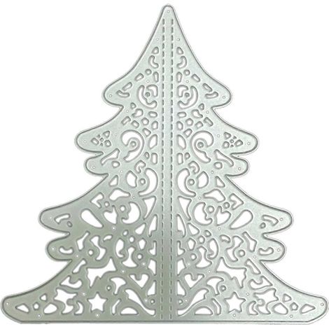 Weihnachtsbäumchen-Prägeformen für Weihnachtskarten, DIY-Scrapbooking