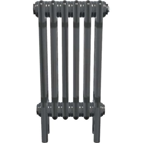 Bircham - Bare Metal Lacquer 3 Column Radiator H500mm  x W296mm