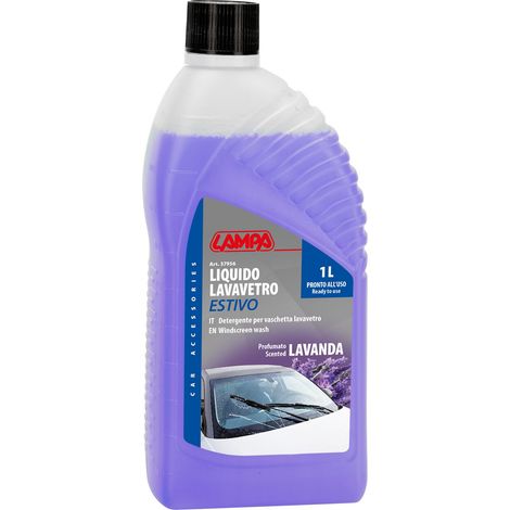Liquido lavavetro estivo profumato, pronto all'uso - Lavanda - 1000 ml