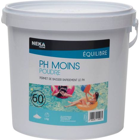 PH Moins Poudre 5 kg - Intex