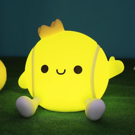 Tennisball-Nachtlicht – Kinderzimmer und Schlafzimmer – Mit Touch-Funktion – Einstellbare Helligkeit – Für (1/5)