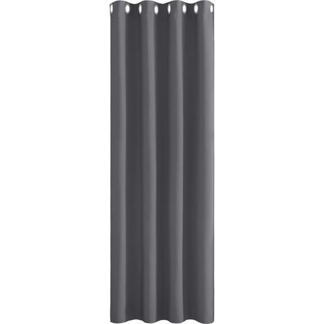 Rideaux Occultants Isolant Thermique Anti Froid, 150x190 CM (Largeur x Hauteur), Rideaux pour Salon et Chambre, Design Moderne à Oeillets (1/4)
