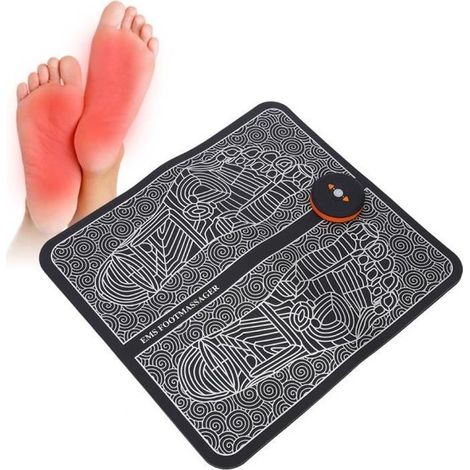 Masseur de pieds électrique EMS 6 vitesses - Améliore circulation et détente musculaire (1/4)