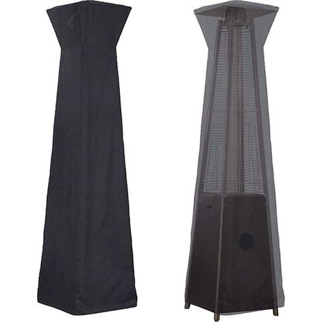 Funda impermeable de tela Oxford 210D para calentador de patio, funda protectora para calentador de patio, funda a prueba de polvo y viento para calentador de patio exterior, color negro. (1/5)