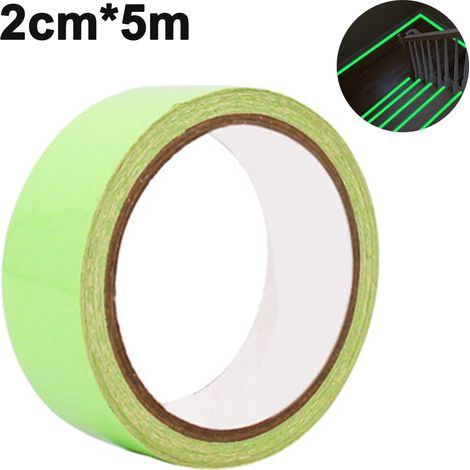 Ruban Réfléchissant - Ruban Autocollant Phosphorescent 2 cm x 5 m 3 cm x 5 m 5 cm x 5 m Pour Sécurité Intérieure Extérieure Équipement Urbain 1 Pièce (1/5)