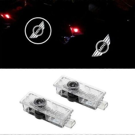 Projecteur Led D'Entree - 2 Unites - Pour Porte De Garage Ou D'Entree - Alimentation 12 V - Blanc Froid 6000 K (1/5)