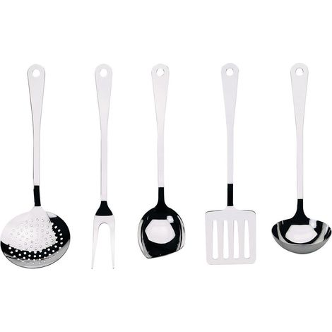 Alessi AJM19S5L Ensemble de Couverts Inox 5 pièces (1/2)