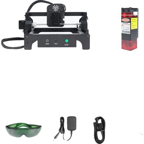 Graveur Laser, Design Mini, Puissance Ajustable, ACMER-S1, 4.5W (1/2)