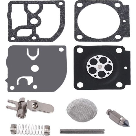 Adatto per kit di riparazione carburatore da 8 pezzi, ricambi per tosaerba RB-100, guarnizioni a membrana per modelli HS45, FS55, FS38, BG45, MM55, 4137 e Zama C1Q. (1/3)