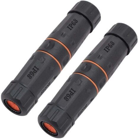 PA Coupleur RJ45 étanche, coupleur Ethernet femelle à femelle blindé, connecteur de câble LAN extérieur Ethernet IP68 pour câble Ethernet CAT6A (1/4)