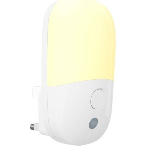 LED-Wandleuchte mit Dämmerungssensor und einstellbarer Helligkeit, 2700K warmweißes Licht, automatischer Nachtlichtsensor für Kinder und Treppenhäuser (1/5)