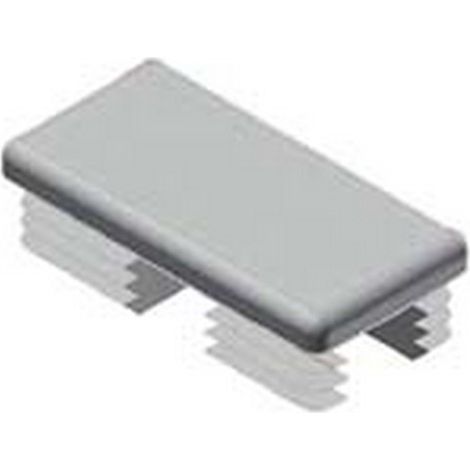 1PZ TAPPO PER PIANTANA A FILO IN PLASTICA GRIGIO - mm.30x80
