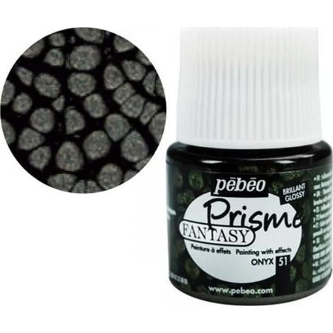 Peinture - Onyx - 45 ml - Acrylique - Nacré - Intérieur