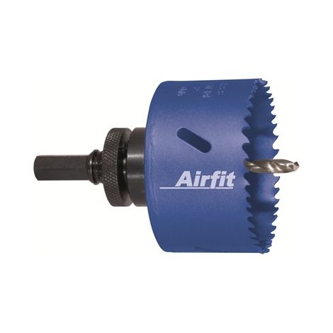 AIRFIT Kreisschneider 76 mm, HSS Bimetall, mit Aufnahme, für Kuststoff, Holz und Metall, 20076KS