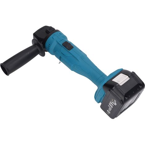 Meuleuse d'angle sans fil à batterie lithium 18 V, meuleuse à métaux sans balais, machine de découpe et de polissage électrique (1/5)