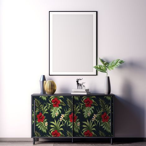 Sticker meuble tropical Esmeraldas 60 x 90 cm (1/5)