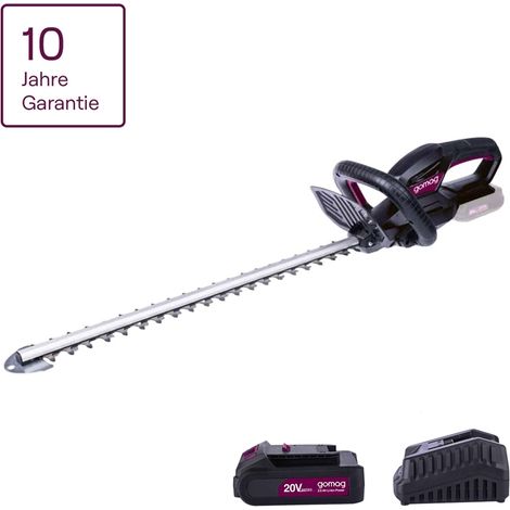 Gomag Akku Heckenschere GO-HES570 20V 51cm Schnittlänge 16mm 2,0 Ah Starterkit (1/5)