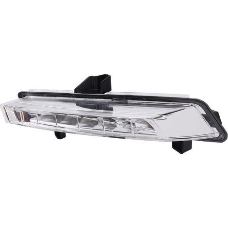 Wasserdichte 12V LED-Tagfahrleuchte mit hoher Helligkeit, inklusive Blinker und Nebelscheinwerfer für die rechte Stoßstange des Clio IV (2016–2019): 266007864R-Crezuo