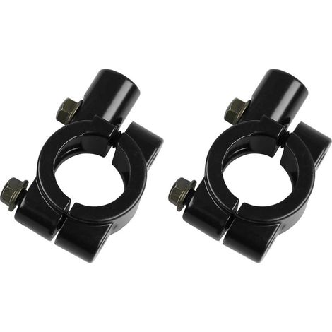 Universelle Lenkerhalterung, Spiegelhalterung, M8, Aluminium, 2 x 7/8" (22 mm) für Kawasaki Suzuki ATV, Quad, Dirtbike, Pitbike, Pocketbike und Roller (1/5)