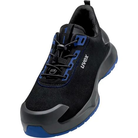 uvex Halbschuhe 1 x-craft S2 schwarz blau Weite 11 Gr. 40 (1/4)