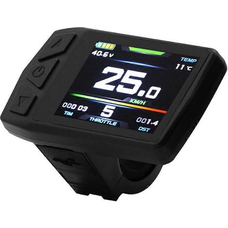 E-Bike-Display für KT TF01U 24V 36V 48V Intelligentes farbiges LCD-Display