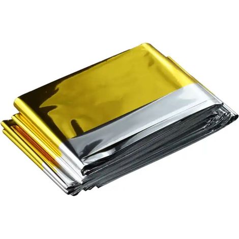 Couverture de survie 160x120 norme CE Mercator