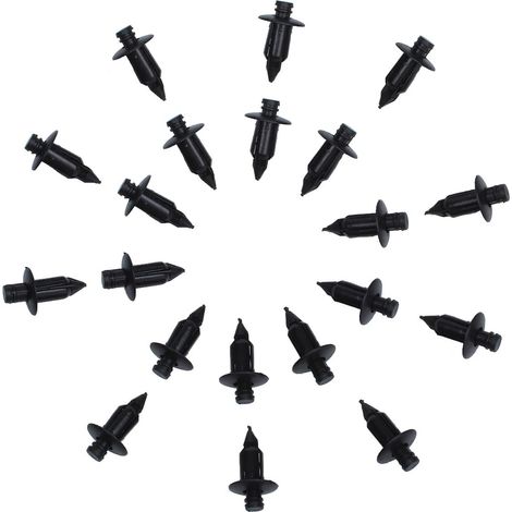 20Pcs 7Mm Moto Carénage Rivet Garniture Panneau De Fixation Clips en Plastique pour Suzuki Garniture (1/4)