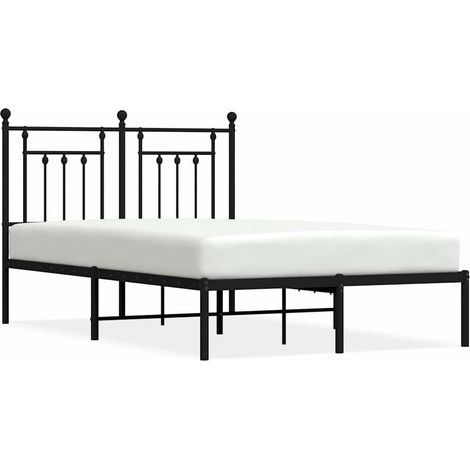 Maison Exclusive - Estructura cama sin colchón con cabecero metal (1/5)