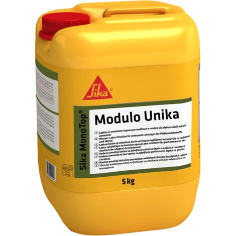 Additivo liquido regol. SikaMonoTop Modulo Unika tanica 5 kg