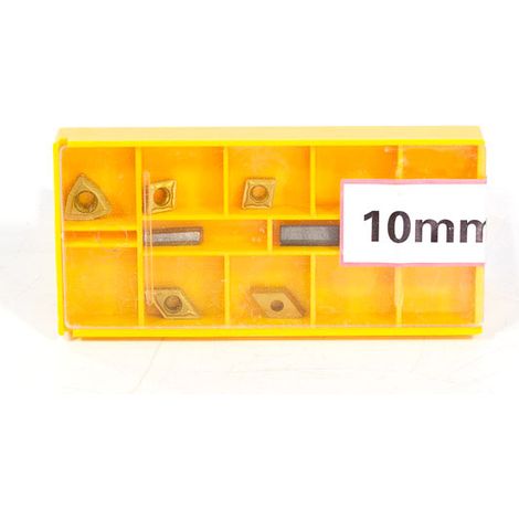 INSERTI PER UTENSILI PLACCHETTE PER UTENSILE TORNIO 7 PZ PER SOGI UPL-07 METALLO DURO (1/5)