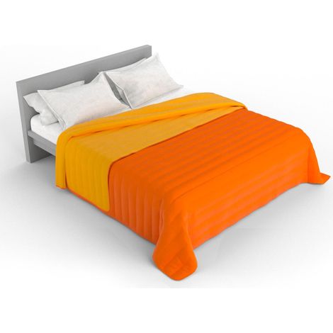Trapuntino Doubleface Singolo 100gr Arancio/Giallo