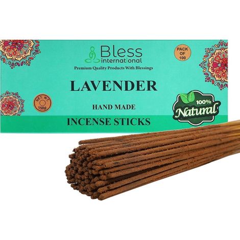 Räucherstäbchen Lavendel handgemacht 100 Stück (150g) natürlich & chemiefrei (1/5)