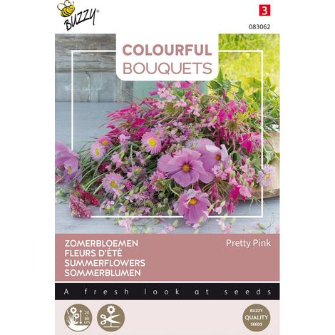 Buzzy Colourful Bouquets Pretty Pink Semences - Ca. 5 gr (1/2)