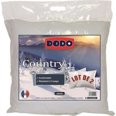 Kissen Dodo COUNTRY weiß 60 x 60 cm 2er Set (1/3)