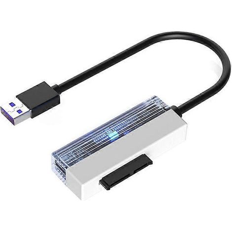 Câble adaptateur USB 2.0 vers SATA 6+7 broches (1/5)