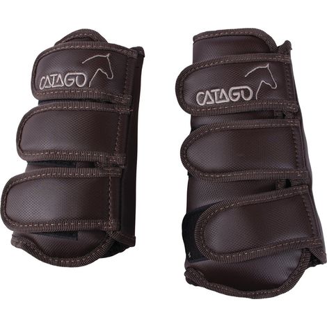 CATAGO Dressurgamaschen - braun - Pony (1/2)